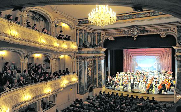 Rococo Theatre Schwetzingen Stage